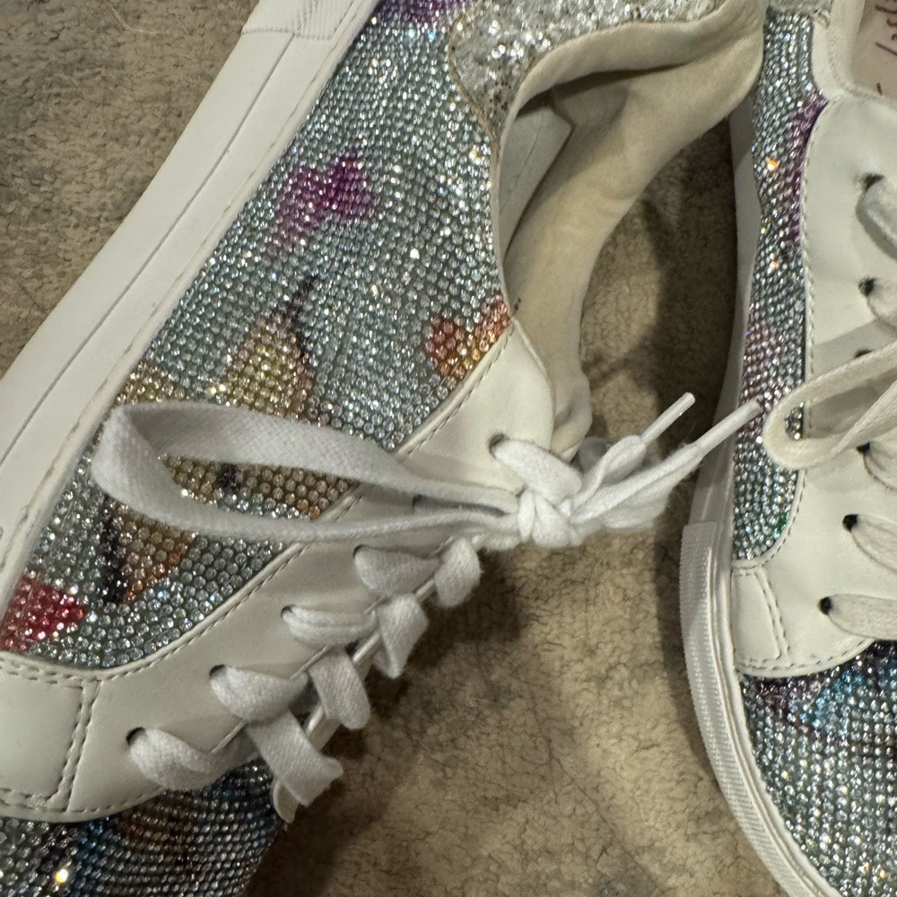 Betsey Johnson Lindsay Bedazzled Shoes - Picture 6 of 10
